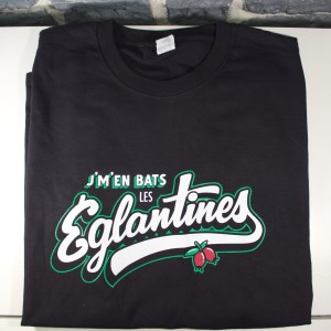 T-shirt Serie Limitée ''J'm'en bats les eglantines'' (01)