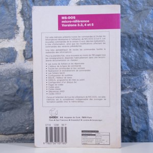 MS-DOS micro-référence Versions 3.3, 4 et 5 (02)