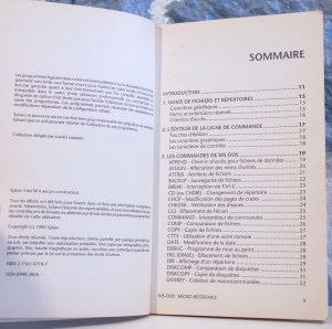 MS-DOS micro-référence Versions 3.3, 4 et 5 (03)