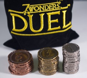 7 Wonders Duel - Pièces en métal (03)