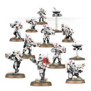 Warhammer 40,000 - T'au Empire - Fire Warriors (box 02)