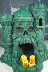 Masters of The Universe Battleground- Castle Grayskull Dice Tower (14)