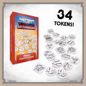 Masters of The Universe Battleground- Promo Plastic Tokens (cover)