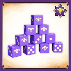 Masters of The Universe Battleground- Evil Warriors Dice Set (cover)