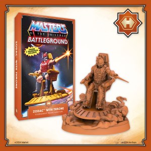 Masters of The Universe Battleground- Zodac with Throne (cover)