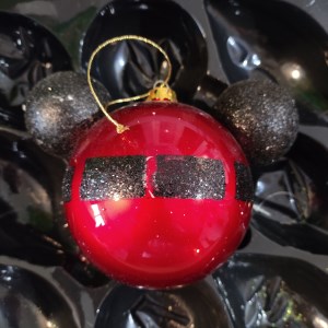 Boule de Noël Mickey Ceinture (01)