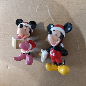 Décoration de Noël Mickey et Minnie (01)