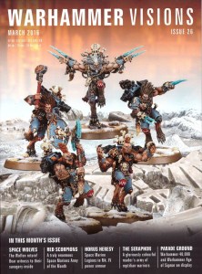 Warhammer - Visions 26 (Mars 2016) (cover)