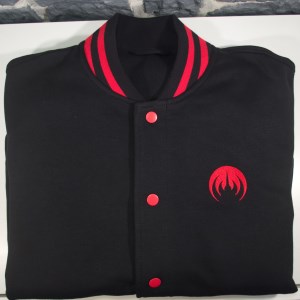 Blouson ''Teddy'' logo Magma broderie rouge (01)