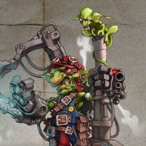 Gob'z'Heroes - Gob'Meka (Mecha Gob) (Illustration Carte 01)