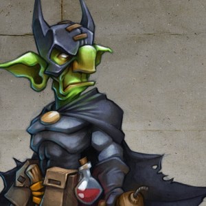 Gob'z'Heroes - The Dark Gob' (Dragon'Gob) (Illustration Carte 01)