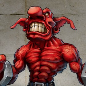 Gob'z'Heroes - Big'Red (Illustration Carte 01)