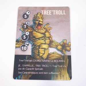 Gob'z'Heroes - Tree'Troll (carte 01)