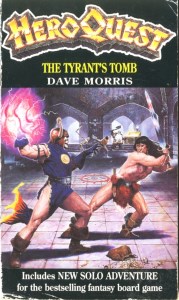 HeroQuest - The Tyrant's Tomb [Dave Morris] (cover)