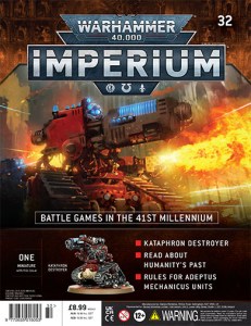 Warhammer 40,000 Imperium 32 (Magazine Front Cover)