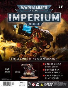 Warhammer 40,000 Imperium 39 (Magazine Front Cover)