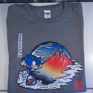 ソニック Tシャツ (T-Shirt Sonic) (01)
