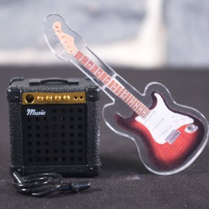 Guitar riff button ギターリフボタン - E.ウッド Silent Jealousy-X JAPAN (04)