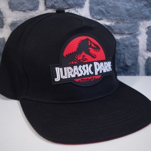 スナップバックキャップ JPロゴ (Snapback Cap with Jurassic Park Logo) (01)
