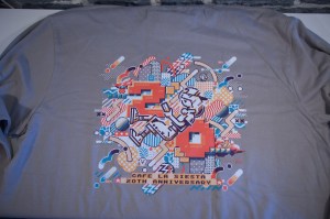 Tシャツ Cafe La Siesta 20th Anniversary (04)