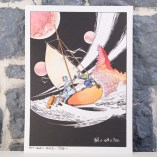 Print Affiche Exposition ''50 Nuances de Bleu'' (FRA NEUF Poster / Affiche Livres)