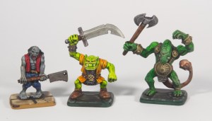 HeroQuest (Lot figurines du jeu édition 1992) (3 figurines peintes 01)