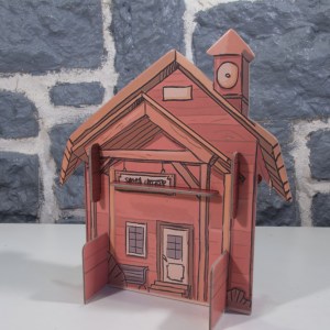 Colt Express- Train Station Terrain Piece (03)