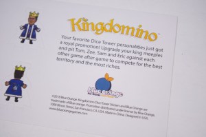 Kingdomino- Dice Tower Stickers (03)