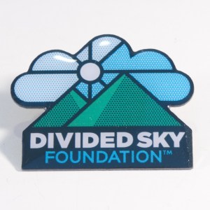 Enamel Pin - Divided Sky Foundation (01)