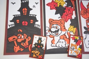 Ensemble de cartes postales Mario Hanafuda (07)