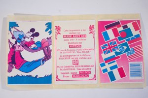 Autocollant Mickey et Dingo (02)