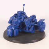 Space Marines - Moto d'Assaut (Attack Bike) (EUR OCCAZ Modélisme : Figurine Autres)