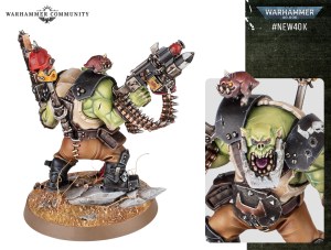 Warhammer 40,000 - Armageddon (warhammer fig Ork Boss Nob dos)