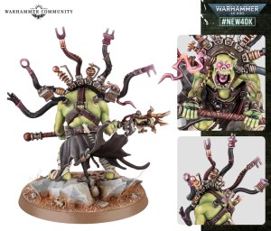 Warhammer 40,000 - Armageddon (warhammer fig Ork Weirdboy dos)