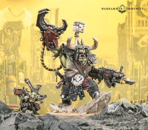 Orks - Warboss (warhammer fig reveal)