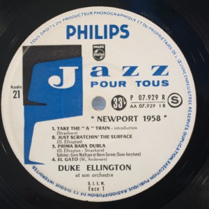 Jazz pour Tous 21 - Duke Elligton et son Orchestre ''Newport 1958'' (04)
