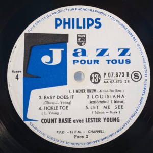 Jazz pour Tous 4 - Count Basie avec Lester Young (05)