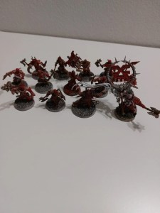 Lames de Khorne - Bande de la Lame Sanglante (vinted)